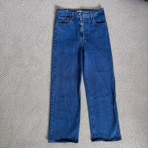 Levi’s Ribcage Straight Ankle jeans